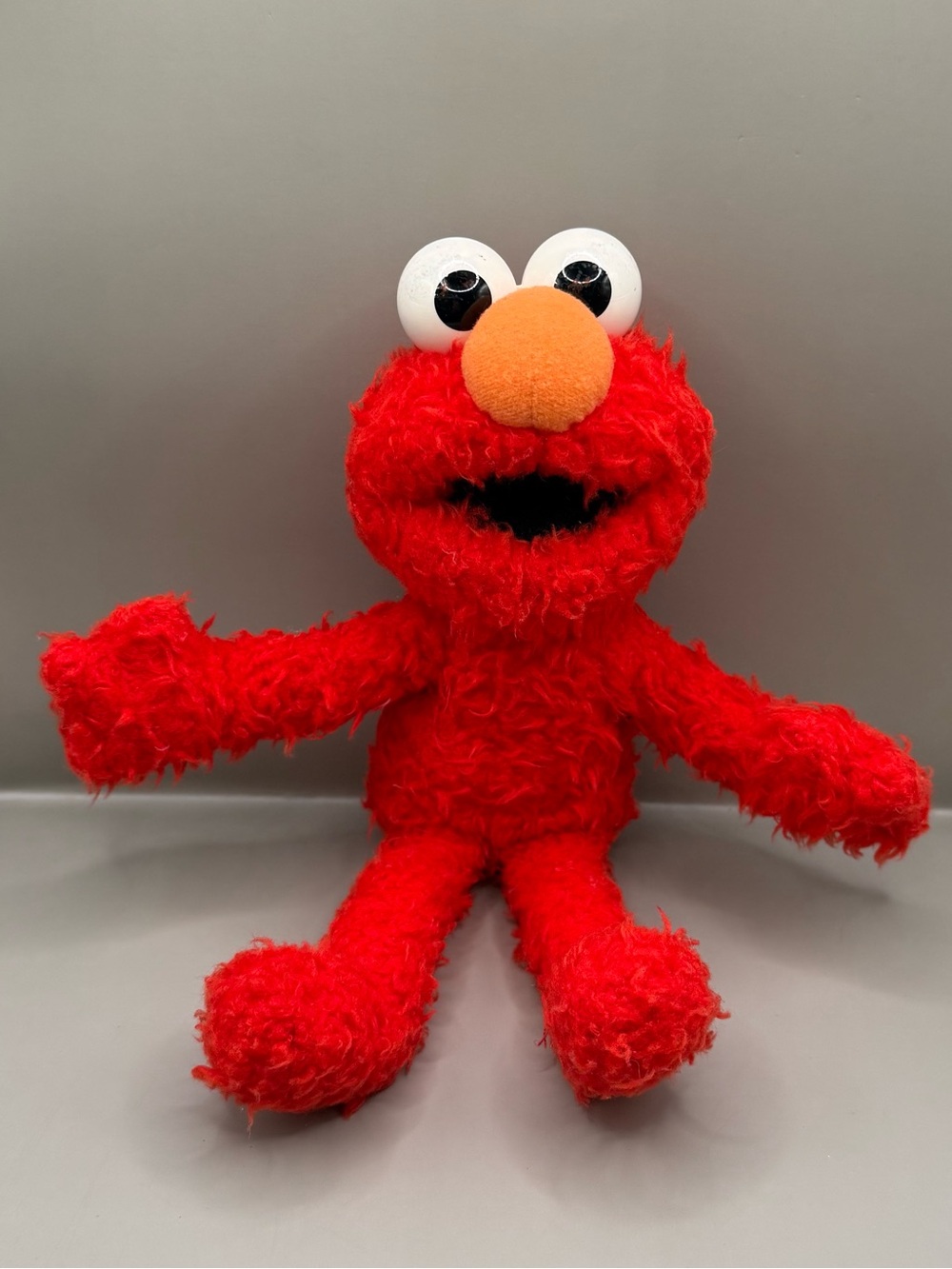 Vintage Applause Sesame Street Elmo Plush Stuffed Animal Wire Arms and Legs